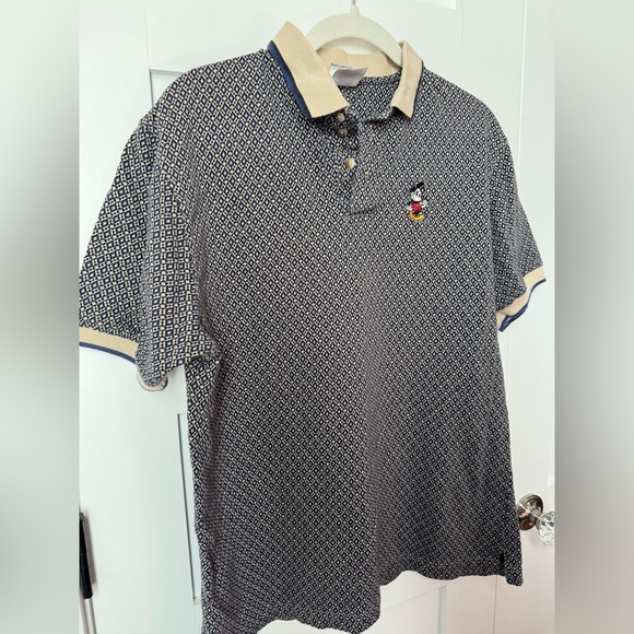 Vintage Disney Men's Mickey Mouse Polo Shirt size medium - Picture 7 of 9